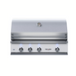 Delta Heat 32-Inch 3-Burner Gas Grill with Sear Zone, Infrared Rear Burner, & Rotisserie Kit On Cart