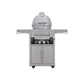 Blaze 20-Inch Cast Aluminum Kamado Grill With Stainless Steel Cart