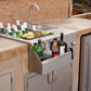 Summerset 30-Inch Beverage & Prep Station with LED Lights