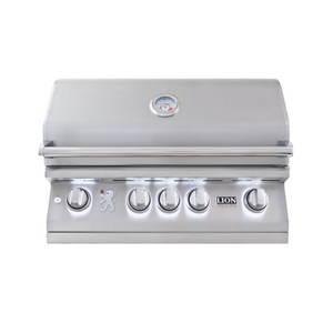 Lion Premium Grills Package Deal: L75000 32-Inch Grill, 33-inch Double Door, Single Side Burner, Single Vertical Door, Sink, Fridge and 5 in 1 BBQ Tool Set - BOBPACL75K-18