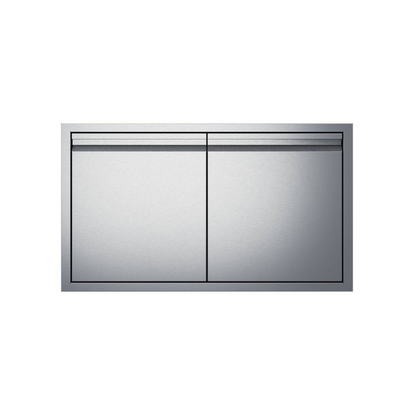 Twin Eagles 36-Inch Stainless Steel Double Access Door with Soft-Close