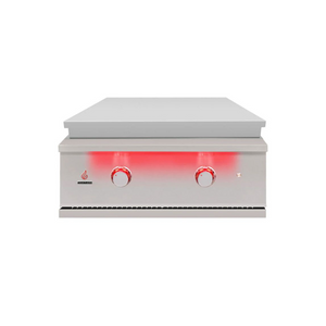 TrueFlame 30-Inch Stainless Steel Griddle