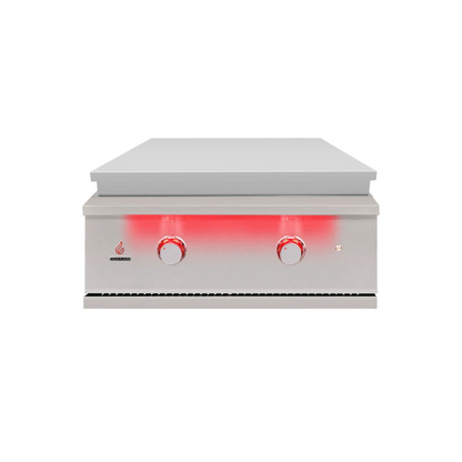 TrueFlame 30-Inch Stainless Steel Griddle