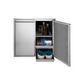 Twin Eagles 36 x 34-Inch High Profile Sealed Stainless Steel Dry Storage Pantry