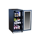 Summerset 15-Inch Outdoor Rated Fridge with Glass Door