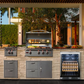 Blaze Professional LUX 34-Inch 3-Burner Built-In Gas Grill With Rear Infrared Burner