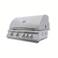 Blaze Premium LTE+ Marine Grade 32-Inch 4-Burner Built-In Gas Grill With Rear Infrared Burner & Lift-Assist Hood