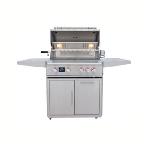 Blaze LTE PRO 32-Inch 4-Burner Gas Grill With Rear Infrared Burner & Rotisserie with Cart