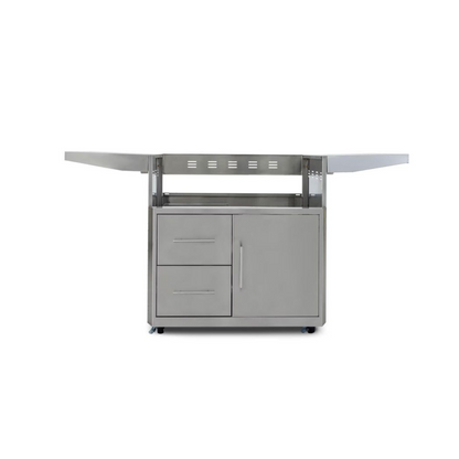 Blaze Grill Cart for Professional LUX 4-Burner Gas Grill with LED Lighting and Soft Close