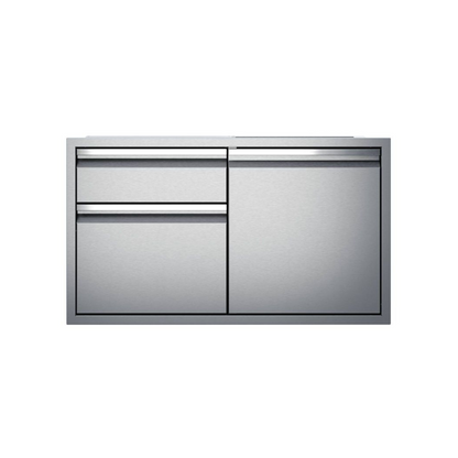 Twin Eagles 36-Inch Stainless Steel Access Door & Double Drawer Combo
