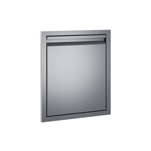 Twin Eagles 18-Inch Left-Hinged Stainless Steel Single Access Door with Soft-Close