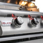 Blaze Premium LTE+ Marine Grade 32-Inch 4-Burner Gas Grill With Rear Infrared Burner & Lift-Assist Hood