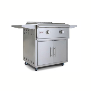 Blaze Premium LTE 30-Inch Gas Griddle With Lights with Cart