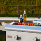 Blaze Premium LTE 30-Inch Gas Griddle With Lights with Cart