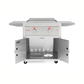 Blaze Premium LTE 30-Inch Gas Griddle With Lights with Cart