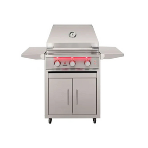 TrueFlame 25-Inch 3-Burner Freestanding Gas Grill