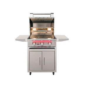 TrueFlame 25-Inch 3-Burner Freestanding Gas Grill