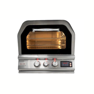 Blaze 26-Inch Built-In Gas Outdoor Pizza Oven W/ Rotisserie