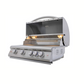 Blaze Premium LTE+ Marine Grade 32-Inch 4-Burner Built-In Gas Grill With Rear Infrared Burner & Lift-Assist Hood