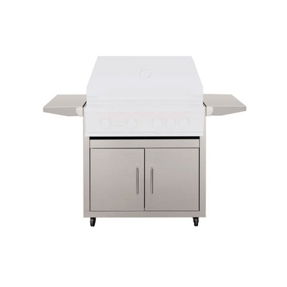 TrueFlame Deluxe Cart with 2 Fold-Down Side Shelves for 32-Inch Grills