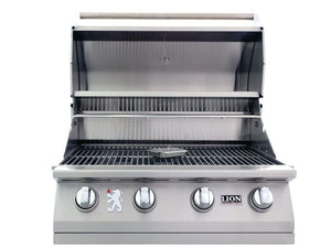 Lion 32-Inch Stainless Steel Built-In Grill - L60000