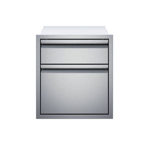 Twin Eagles 19-Inch Stainless Steel Double Access Drawer