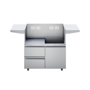 Twin Eagles Grill Cart For 36-Inch Gas Grills With Two Storage Drawers & One Access Door