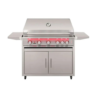 TrueFlame 40-Inch 5-Burner Freestanding Gas Grill