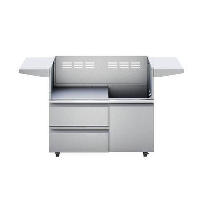 Twin Eagles Grill Cart For 42-Inch Gas Grill With Two Storage Drawers & One Access Door