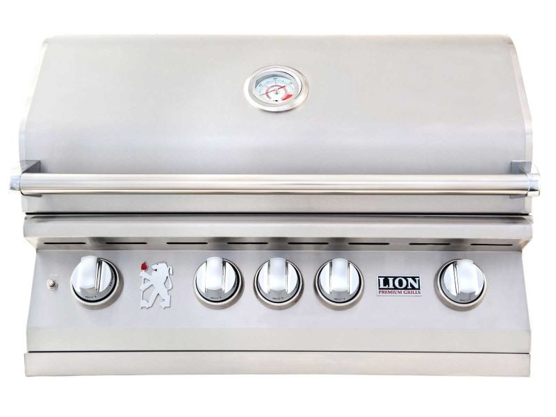 Lion 32-Inch Stainless Steel Built-In Grill - L75000