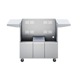 Twin Eagles Grill Cart For 36-Inch Pellet Grill With Two Storage Doors & One Pellet Storage Drawer