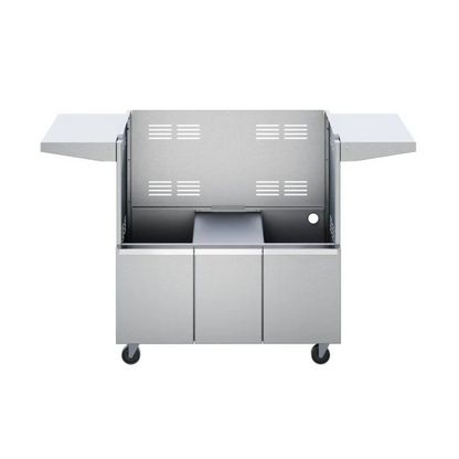 Twin Eagles Grill Cart For 36-Inch Pellet Grill With Two Storage Doors & One Pellet Storage Drawer