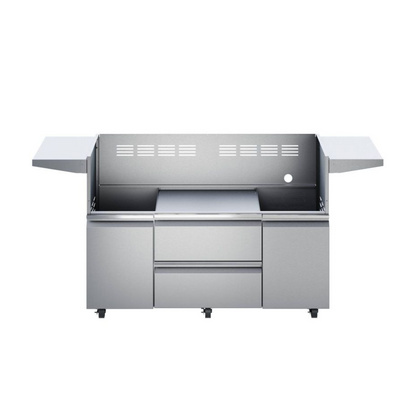Twin Eagles Grill Cart For 54-Inch Gas Grill With Two Storage Drawers & Two Access Doors