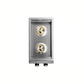 Blaze Premium LTE+ Built-In Gas Stainless Steel Double Side Burner With Lid