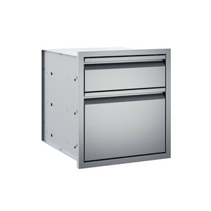 Twin Eagles 19-Inch Stainless Steel Double Access Drawer