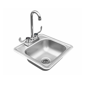 TrueFlame 15" x 15" Drop-in Sink