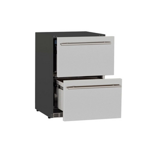 Summerset 24-Inch 5.3 Cu. Ft. Capacity Outdoor Rated Dual Drawer Refrigerator