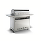 Blaze Premium LTE+ 40-Inch 5-Burner Propane Gas Grill With Rear Infrared Burner & Lift-Assist Hood