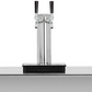 TrueFlame 24-Inch 6.6C Deluxe Outdoor Rated Kegerator