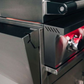 TrueFlame 25-Inch Deluxe Cart with 2 Fold-Down Side Shelves