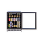 Summerset 24-Inch 5.1 Cu. Ft. Outdoor Glass Door and Glass Shelves Refrigerator