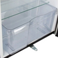 American Outdoor Grill 21-Inch 4.2 Cu. Ft. Compact Stainless Steel Refrigerator with Locking Door & Recessed Handle