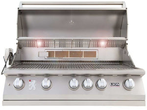 Lion 40-Inch Stainless Steel Built-In Grill - L90000