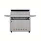 Blaze Premium LTE+ 40-Inch 5-Burner Propane Gas Grill With Rear Infrared Burner & Lift-Assist Hood