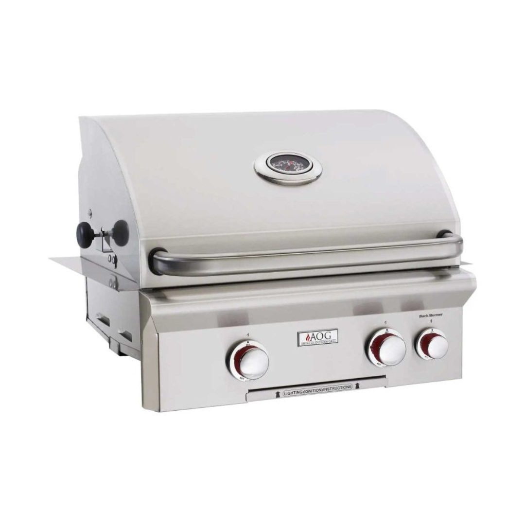 American Outdoor Grill T-Series 24-Inch 2-Burner Built-In Gas Grill With Rotisserie