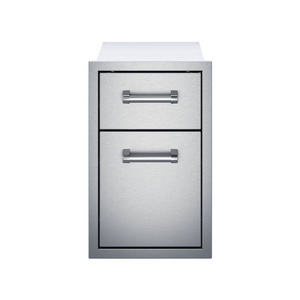 Delta Heat 13-Inch Stainless Steel Double Access Drawer