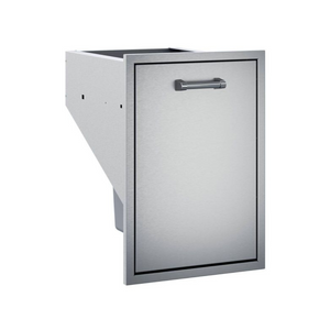 Delta Heat 18-Inch Roll-Out Stainless Steel Double Trash Bin