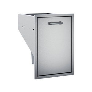 Delta Heat 18-Inch Roll-Out Stainless Steel Trash Bin