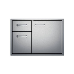 Delta Heat 30-Inch Stainless Steel Access Door & Double Drawer Combo