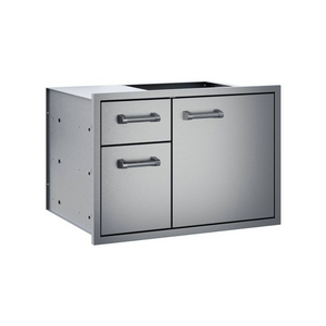 Delta Heat 30-Inch Stainless Steel Access Door & Double Drawer Combo